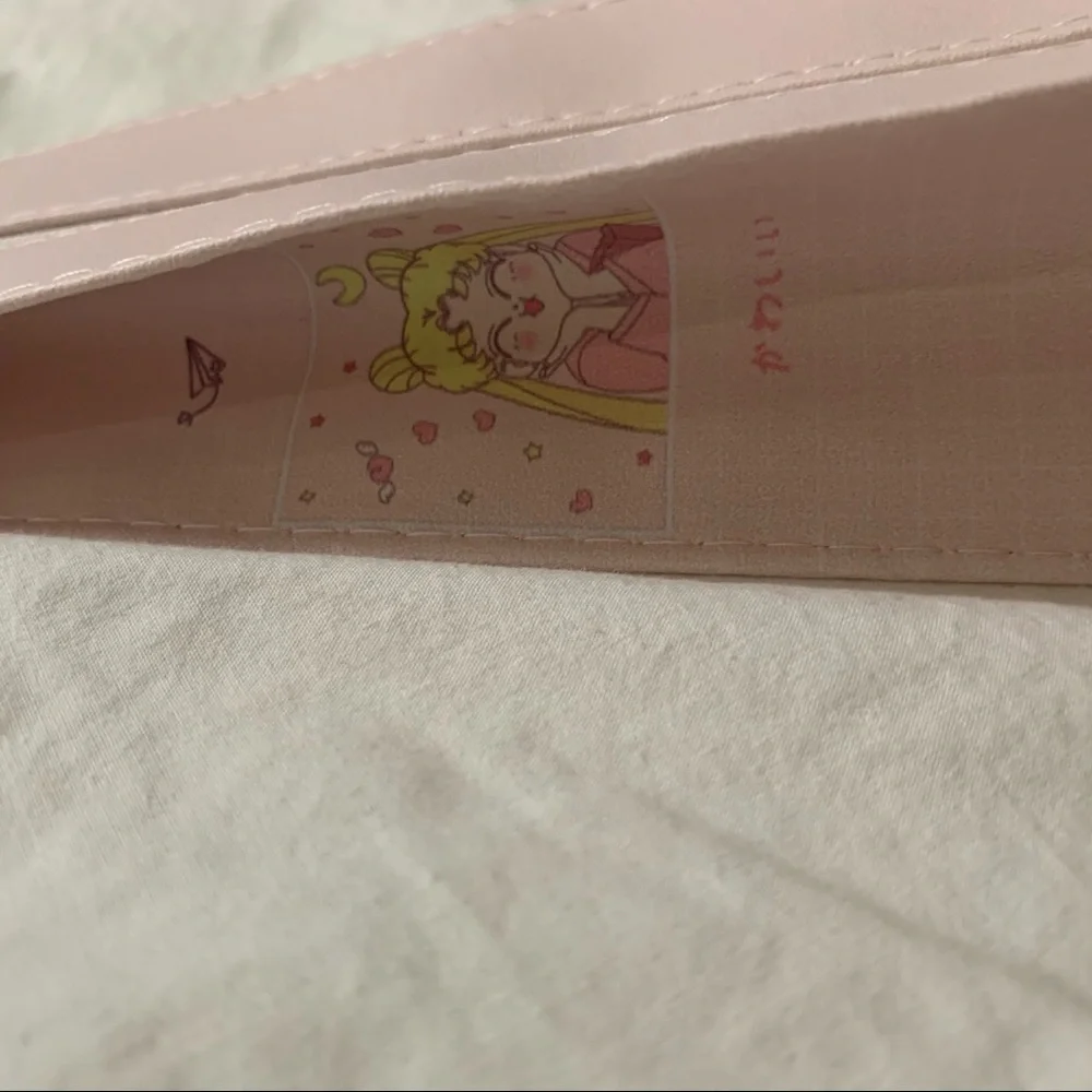 Sailor Moon Pink Zip Milk Carton Shaped Pencil Pouch/ Cosmetic Bag